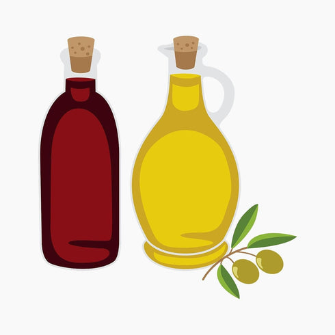CafePress (20-pack), Olive Oil Greeting Cards Greeting Card Note Card with Blank Inside, Birthday Card Matte