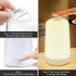 2 Pack 3 Dimmable FRIDEKO HOME RGB Touch Bedside Lamp for Nightstand, Color Temperatures Rechargeable Battery Night