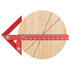 Aluminum Alloy Center Positioning Ruler, Multi-Function High-Precision Metric Measuring Tool for Right Angles