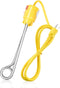 1000W Immersion Water Heater, Portable Bucket Heater with 304 Stainless Steel, for