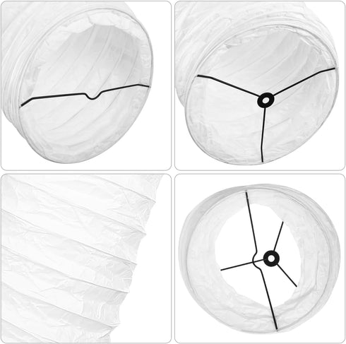 37" Alasum Durable Rice Paper Lamp Shade, Thickened Replacement Cover for Floor Lamps, Tear-Resistant Cylindrical Paper