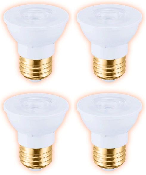 GoodBulb PAR16 LED Light Bulb, 7-Watt (50W Equivalent), Dimmable, 5000K Daylight White - Pack of 4