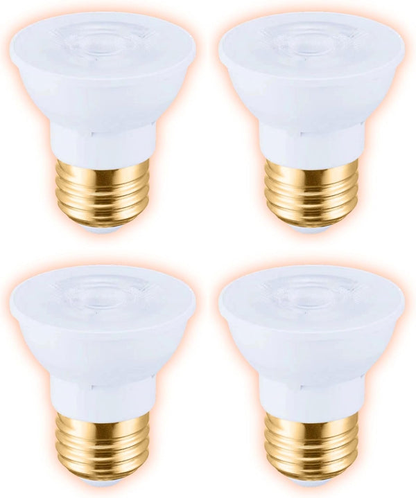 GoodBulb PAR16 LED Light Bulb, 7-Watt (50W Equivalent), Dimmable, 5000K Daylight White - Pack of 4