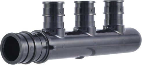 SharkBite 3 Port PEX Expansion Poly Tee, 3/4 Inch Closed Trunk with 1/2 Inch Outlet for PEX-A Tubing