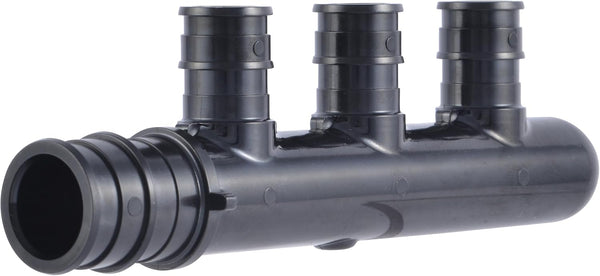 SharkBite 3 Port PEX Expansion Poly Tee, 3/4 Inch Closed Trunk with 1/2 Inch Outlet for PEX-A Tubing