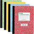 TOPS Composition Book, Wide/Legal Rule, Randomly Assorted Marble Cover, 100 Sheets, 9.75 x 7.5