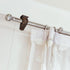 Fiwochic 2 Pcs Resin Drapery Sconce Corbel Bracket Curtain Rod Bracket Drapery Scarf Swags for Window Decoration