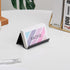 Business Card Holder for Desk, Modern Metal Display Stand, 2 Pack Black Business Card Organizer