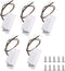 Magnetic Reed Switch MC-32 NC/NO Surface Mount Wired Door Window Alarm, Sets of 5, White