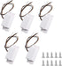 Magnetic Reed Switch MC-32 NC/NO Surface Mount Wired Door Window Alarm, Sets of 5, White
