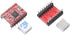 5pcs A4988 Stepper Motor Driver pololu StepStick Module Board Red with Aluminum Heat Sink Compatible with ramps 1.4 3D Printer Reprap, CNC Machine or Robotics