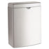 Bobrick Sanitary Napkin Disposal Wall Mounted Stainless Steel Flip Top Receptacle, 1 Gallon Capacity, Model B-270