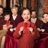 Hying 4 PCS Silk Red Envelope Chinese HongBao Card Envelopes, Lucky Money Red Pockets for 2023 New Year, Wedding