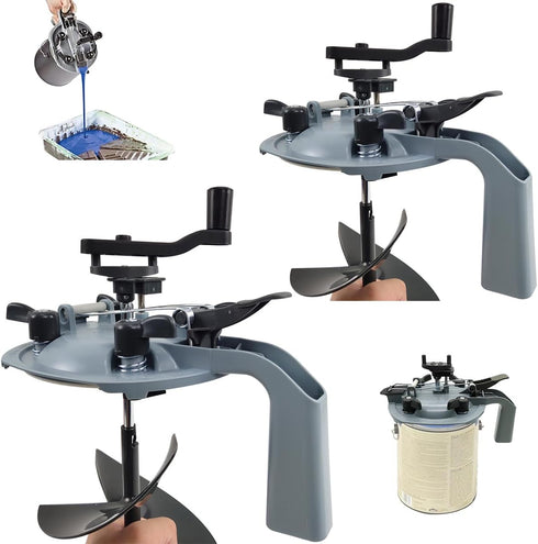 XINHNMUU 2 PCS 4L Mixing Mate Paint Lid Kit, Paint Can Pouring Spout