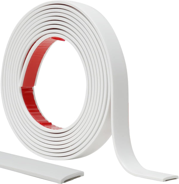 Peel and Stick Trim, 0.8 in x 10 Ft Waterproof Molding Trim for Walls, Mirror Frame, and Baseboard