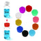 10PCS 3ml Glass Vial Caps, Peptide Caps for 1ml 2ml 3ml 4ml