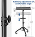 360 ZHOOGE Salon Tray Cart on Wheels with Stand Rack Tray, Premium Iron Alloy Tattoo Tray Height Adjustable Salon