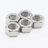 Kuprowin M4 M4-0.7mm 150pcs Metric Hex Nuts, Stainless Steel Standard Metric Coarse Thread Hardware Nuts;