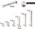 Hilitchi 240-Pcs(120 Pair) M5 Phillips Chicago Binding Screws Assortment Kit for Scrapbook Photo Albums