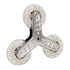Replacement Stair Climbing Wheel, Plastic Silent Rotatable Shopping Laundry Cart Wheel, Trolley