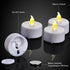 Battery Tea Lights - 24 Pack LED Tea Lights Candles, Realistic and Bright Flickering Flameless for Seasonal Celebration