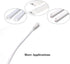 T5 T8 Extension Cords, 9ft 3-Prong Connector Cord for LED Tube Light, Pack of 2