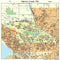 Large Street & Road Map of Salmon Creek, Washington WA - Printed