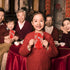 Hying 6 PCS Silk Red Envelope | Chinese HongBao Card Envelopes | Lucky Money Red Pockets for 2023 New Year