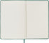 Moleskine Limited Edition Velvet Notebook, Large (6" x 9"), Hard Cover, Ruled, Bottle Green, 240 Pages