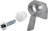 Prime-Line MP2570 Left Hand Sliding Window Sash Lock, Zinc/Diecast (5 Pack)