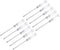 uxcell Mini Slotted Screwdriver, 3.0mm Flat Head, 115mm Length, 10 Pcs for Small Appliances Repair
