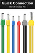 Lytool 1200pcs Double Wire Ferrule Kit, Insulated Ferrule Crimp Pin, Single-Line and Twin Wire Ferrule Set