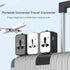 Vishui 2025 Upgraded Universal Travel Adapter, All-in-One International Plug with USB-A & Type-C Fast Charging Ports