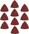 uxcell Detail Sander Sandpaper, Triangular Sanding Paper, Hook and Loop Pads, Triangle Oscillating Multi Tool, 320 Grits