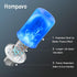 Hompavo Upgraded LED Flame Light Bulbs, Purple Flickering Effect, E26/E27 Flame Bulb for Halloween Christmas, 4 Pack