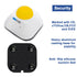 ONiLAB Mini Vortex Mixer with Touch Function, Lab Vortexer for Nail Polish, Eyelash Adhesives, 120pcs Mixing Balls,
