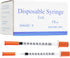 U100 1cc Syringe 30G 1/2 Inch 100 PCS,Independent Packing