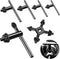 6Pcs Carbon Steel Drill Chuck Key Wrench Set, 3/4" 5/8" 1/2" 3/8" 1/4" Electric Drill Clamping Tool