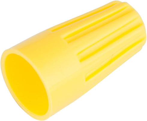 Gardner Bender 25-004 WireGard Electrical Nut, 18-10 AWG, Yellow Screw-on Wire Connector, 25 pk