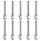 PATIKIL Blunt Tip Dispensing Needle 8G, 10 Pcs 1 Inch Stainless Steel Liquid Dispenser Needles with Luer Lock