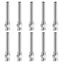 PATIKIL Blunt Tip Dispensing Needle 8G, 10 Pcs 1 Inch Stainless Steel Liquid Dispenser Needles with Luer Lock