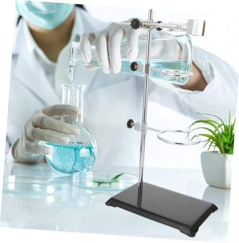 Iron Stand Lab Equipment Kit - Essential for Chemistry Labs