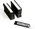 SmartSign Pack of 25 Magnetic 'C' Channel Label Holders, 0.5" x 2"