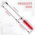 T25 178mm/ 7") Bonsicoky Torx Security Screwdriver with Magnetic Tip Plastic Grip, Torx Screwdriver for Computer