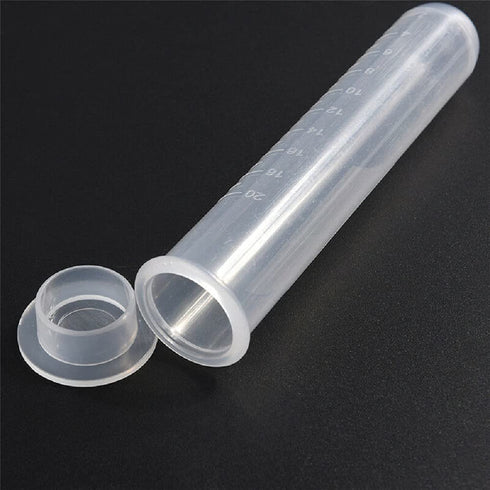 10 PCS 20ml Conical Centrifuge Tube Microcentrifuge Tube Sterile Plastic Test Tubes with Leak-Proof Screw Caps