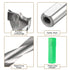 uxcell Brad Point Drill Bits for Wood, 10mm x 68mm Right Turning Carbide for Carpentry Drilling Tool