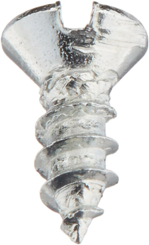 014973311209 Slotted Flat Wood Screws, 2 x 1/4, Pack of 60