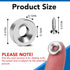 LOVIMAG Small Magnets, Neodymium Magnets Strong with Countersunk Hole Matching Screws, 70 Pack Refrigerator Magnets for Whiteboard, Tool Room, Science and DIY-0.46x0.12inch
