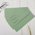 Wishop 50 Pack Sage-Green #10 Business Envelopes Self Seal for Office, 4.13 x 9.49 Inches