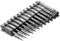 12PCS T5-T40 Torx Screwdriver Bit Set, S2 Steel Magnetic Tamper Proof Star Security Bits, 1/4 Inch Hex Shank